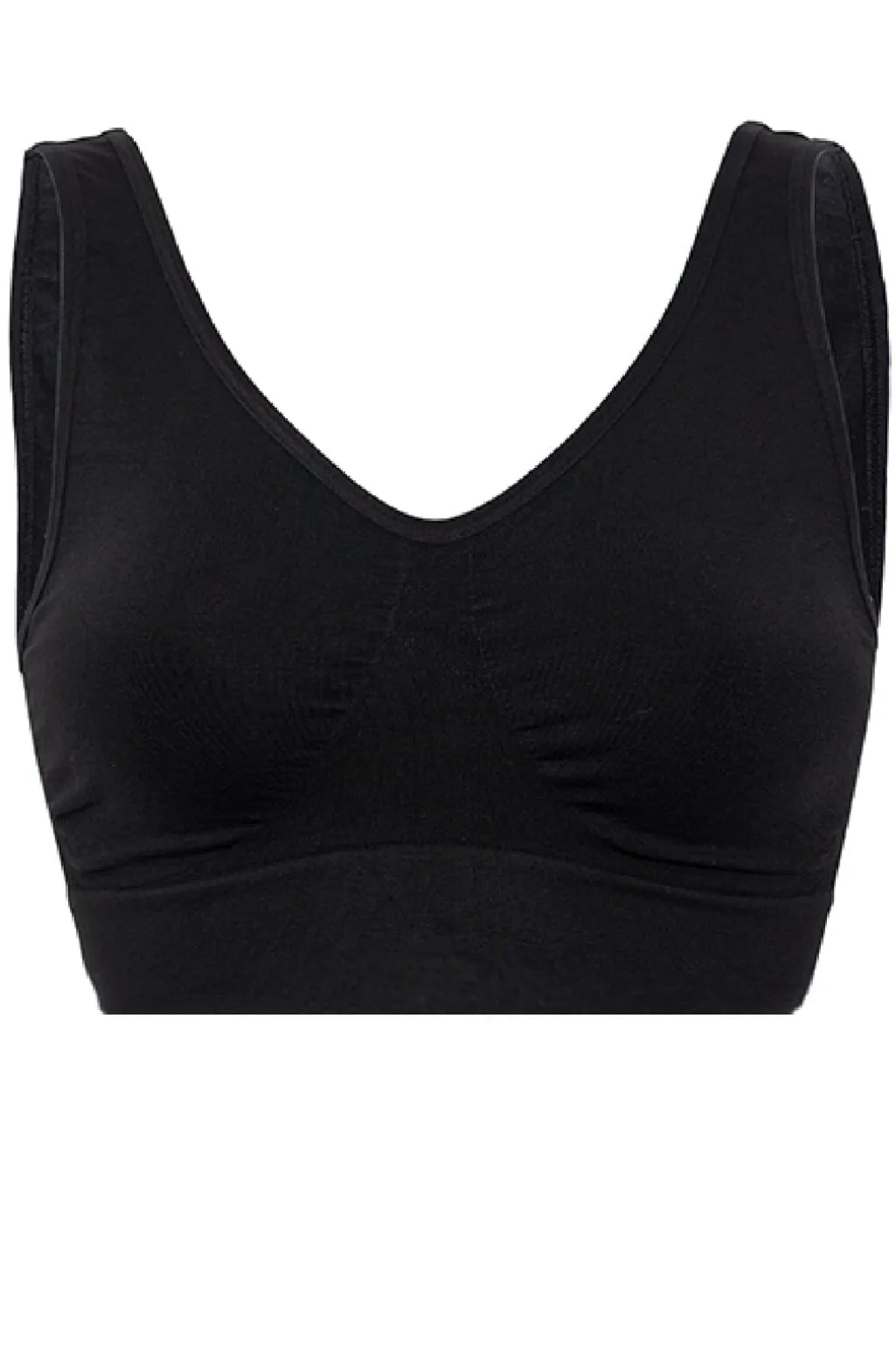 Sbhaily Bra top wide strap 2 pak