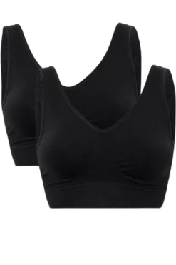 Soft basic Sbsoffi Bra top wide strap 2 pak | Nattkläder & Underkläder
