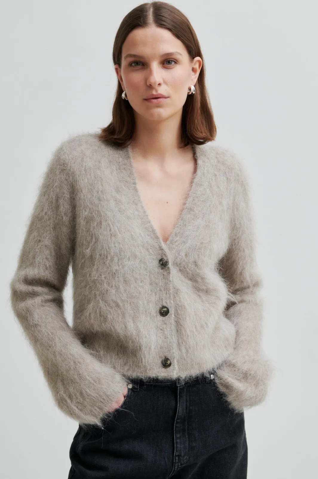 Second Female fkara Knit Cardigan 60286 | Sticka