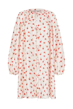 Sg2067 Flat Textured Poly, Voluminous Bow Dresssg-ps26-d150-2067