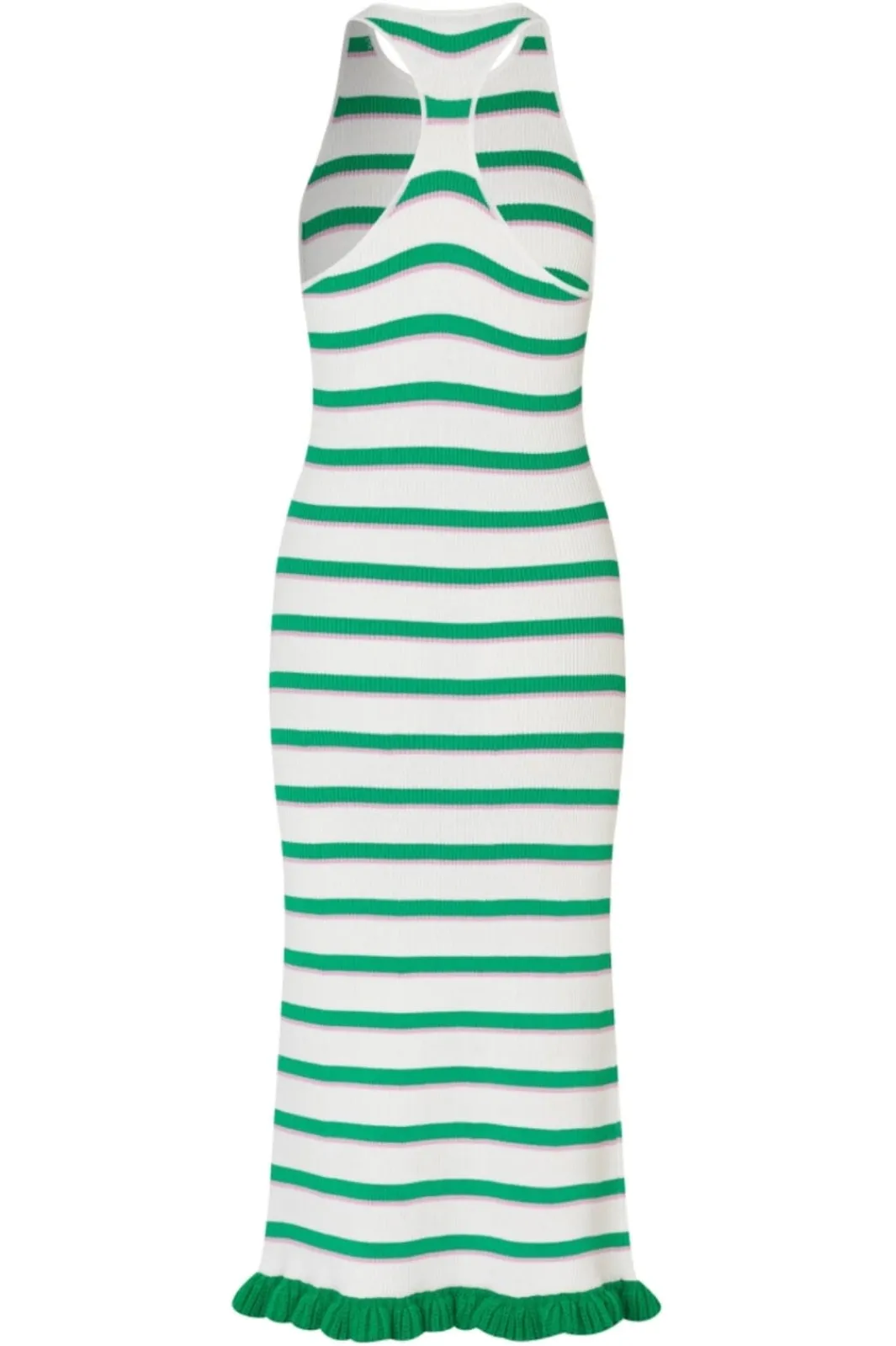 Stine Goya g2383 ightweight Knit, Ruffe Tank Dreg-pf25-d147-2383 | Klänningar