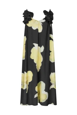 Sg2450 Printed Viscose, Floral Long Dresssg-ps26-d207-2450