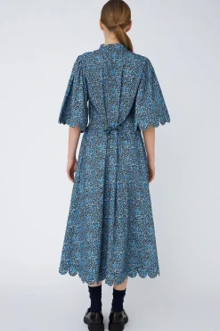 Stella Nova Snall Over Printed Midi Dressse53-4250 | Klänningar