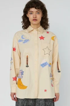 Stella Nova Snbead Embellished Shirthc54-2336 | Blusar & Skjortor