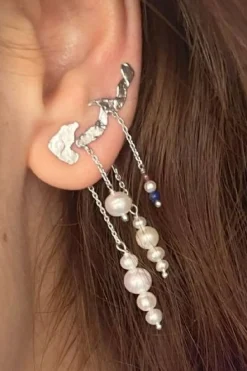 Stine A Stpearl Berries Behind Ear Earring 1310-00 | Örhängen