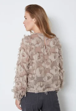 Co´Couture yracc tructure Boue 35978 | Blusar & Skjortor