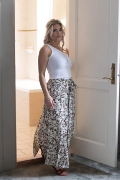 Molly&My x Melanie Due Tenna D Print Skirt 167314 | Kjolar