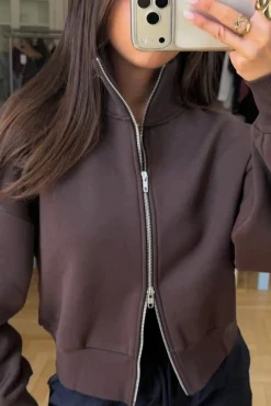 Modström Tiad 2Way Zip Cardigan 59786 | Cardigans