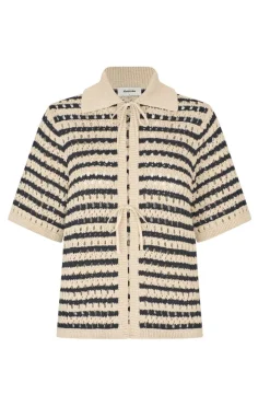 Modström Veterd tripe Cardigan 59052 | Cardigans