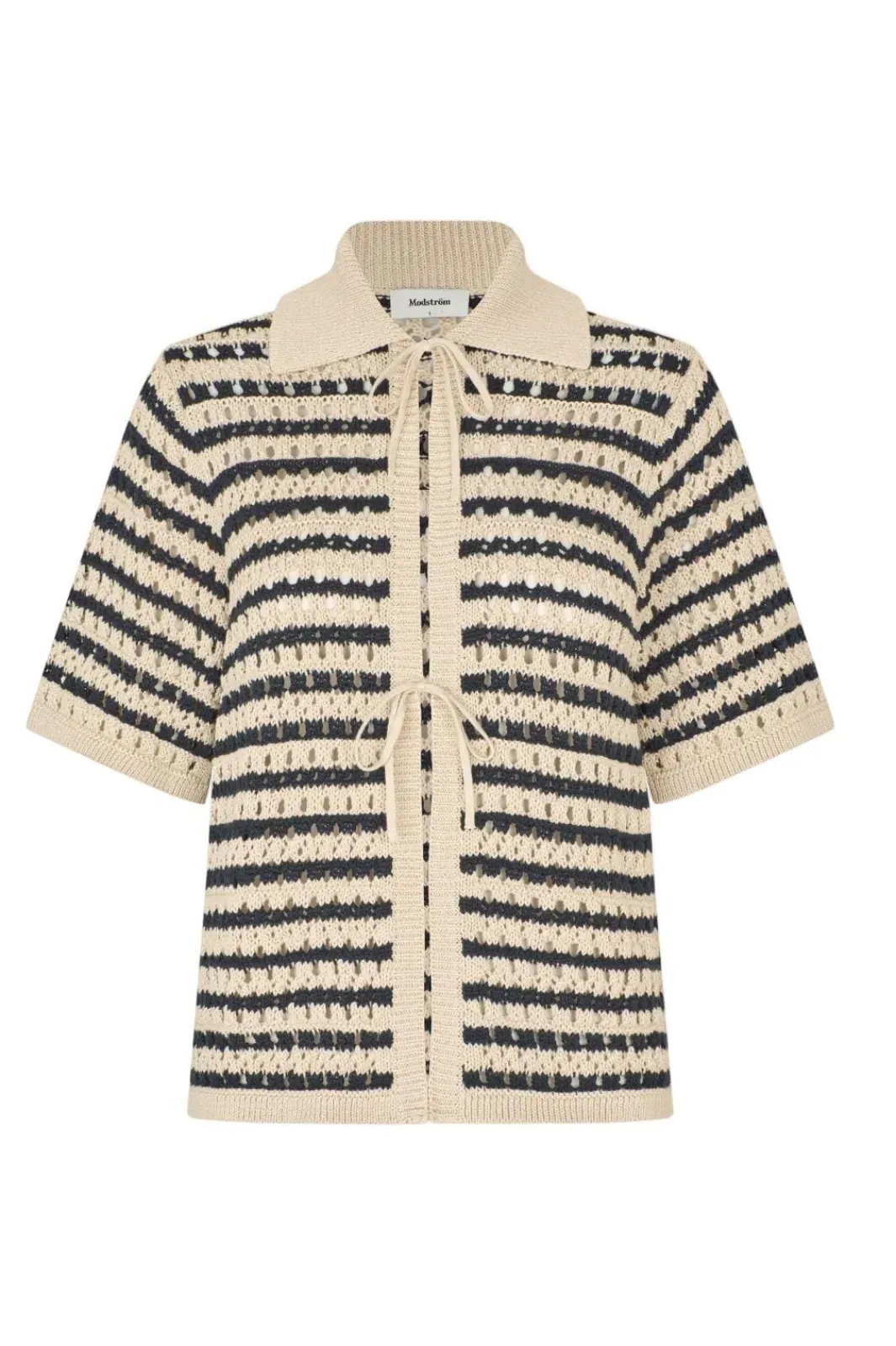 Modström Veterd tripe Cardigan 59052 | Cardigans