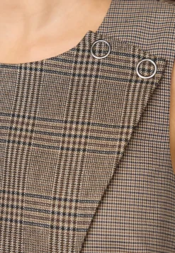 Veyacc Check Wrap Vest 500142