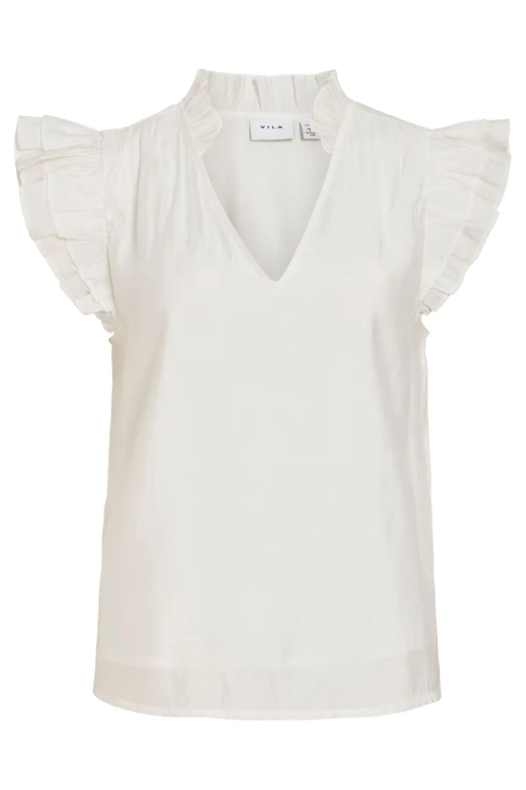 Vila Vianu S/L V-Neck Top/Rn | T-Shirts & Toppar