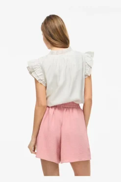 Vila Vianu S/L V-Neck Top/Rn | T-Shirts & Toppar