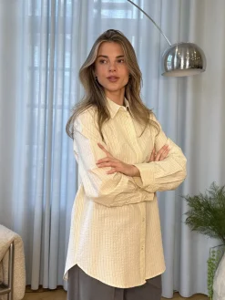 Modström Vigged tripe hirt 58993 | Blusar & Skjortor