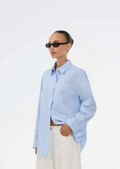 Modström Vigged tripe hirt 58993 | Blusar & Skjortor