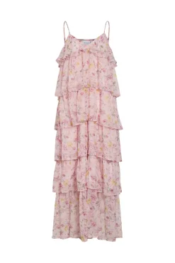 Viharley Ruffle Maxi Dress