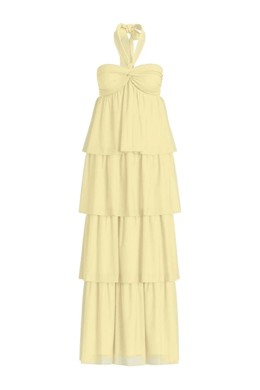 Vilea Halterneck Layered Dress/Dc/Ka