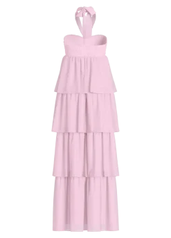 Vila Vilea Halterneck Layered Dress/Dc/Ka | Klänningar