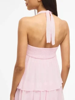 Vila Vilea Halterneck Layered Dress/Dc/Ka | Klänningar