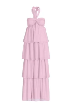 Vila Vilea Halterneck Layered Dress/Dc/Ka | Klänningar