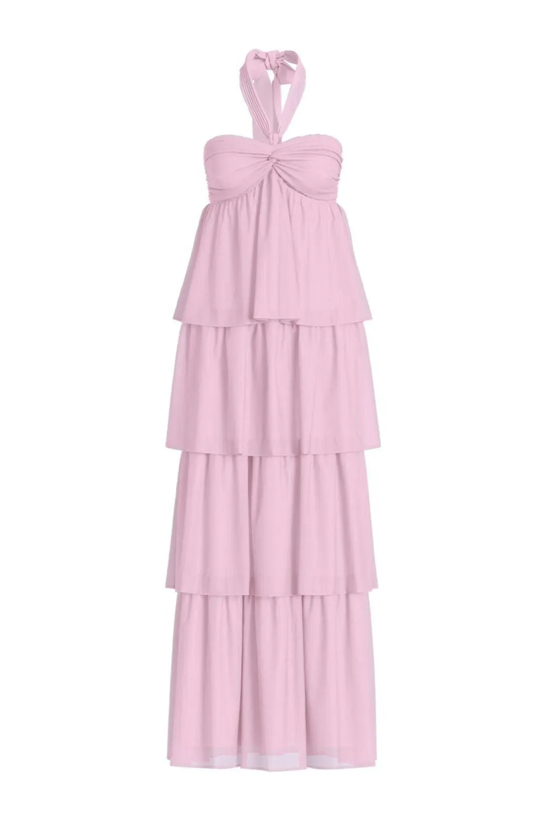 Vila Vilea Halterneck Layered Dress/Dc/Ka | Klänningar