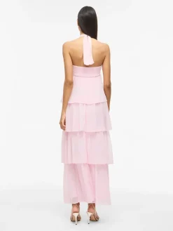 Vila Vilea Halterneck Layered Dress/Dc/Ka | Klänningar