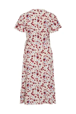 Vilovie S/S Wrap Midi Dress
