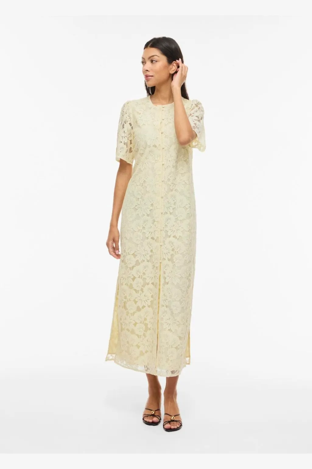 Vimala 2/4 Sleeve Lace Dress
