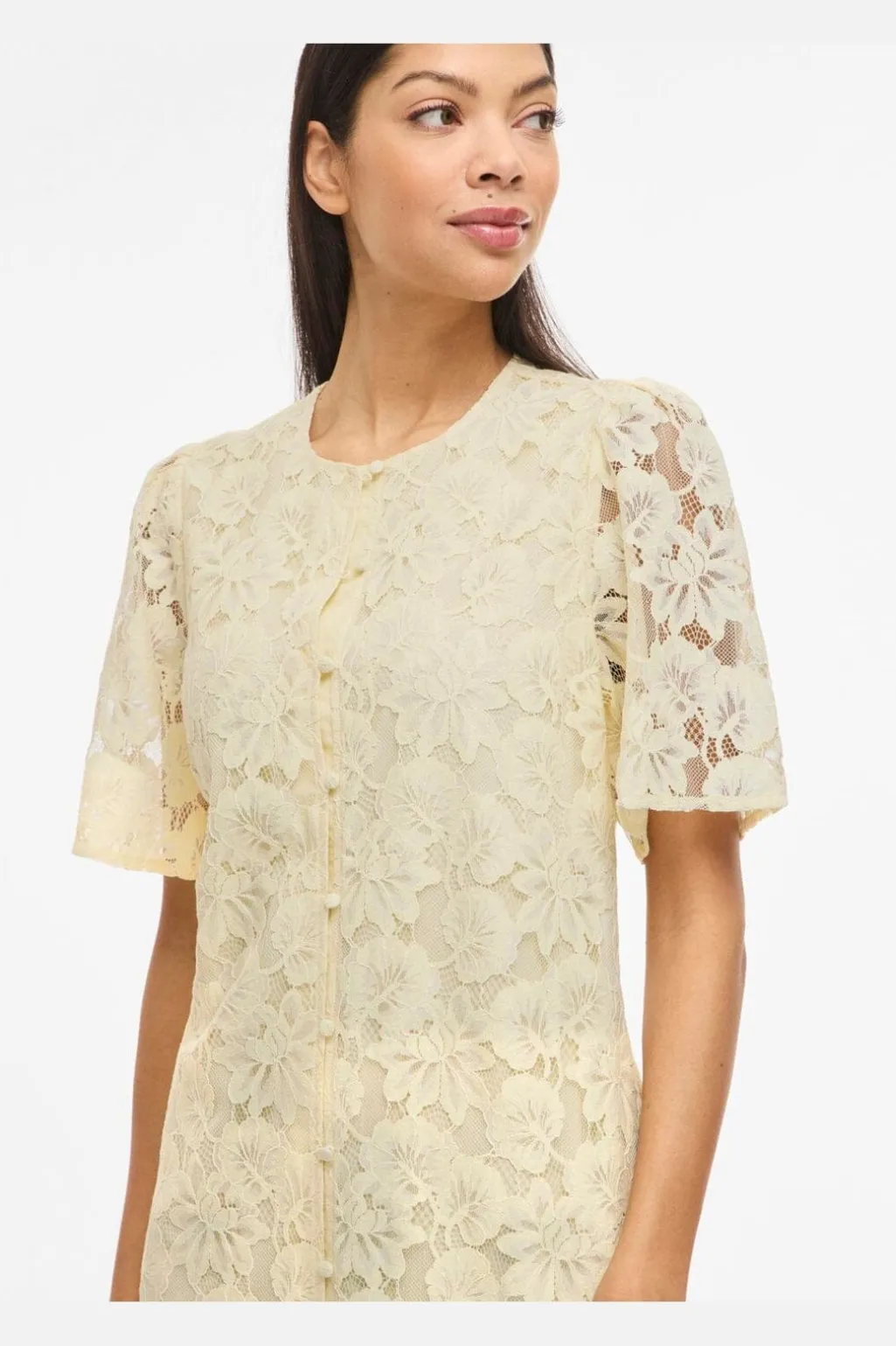 Vimala 2/4 Sleeve Lace Dress