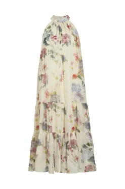 Vinia S/L Halterneck Midi Dress/Dc/Ka