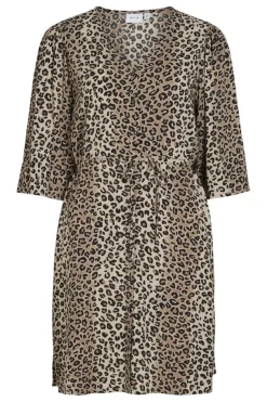 Vila Violine 3/4 Button Dress | Klänningar