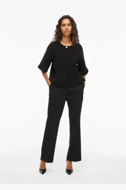 Vila Visabby 2/4 Open Short Top | Cardigans