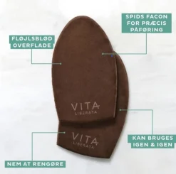 Vita Liberata Vlvelvet Tanning Mitt Dobbeltsidet | Självbrunare