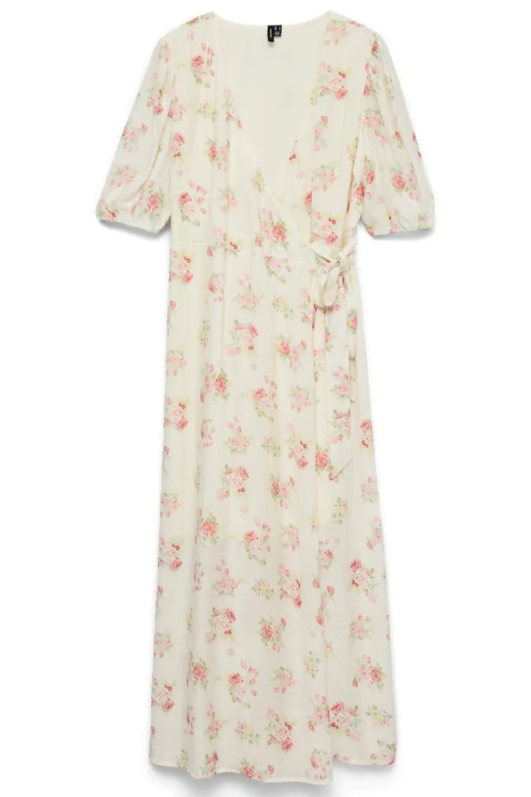 Vero Moda Vbea 2/4 V-Neck Wrap 7/8 Dre | Klänningar
