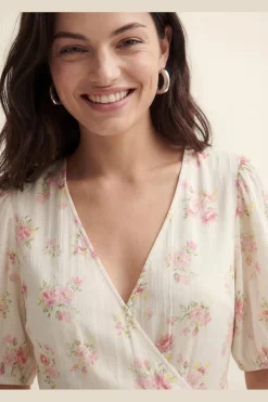 Vero Moda Vbea 2/4 V-Neck Wrap 7/8 Dre | Klänningar