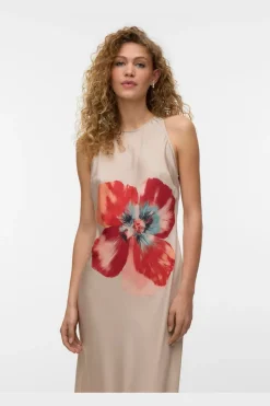 Vmreba Hibisca Ankle Sl Dress