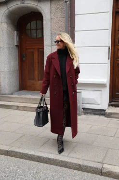 Valentin Studio Vsboyfriend Wool Coat 160854 | Ytterkläder & Jackor