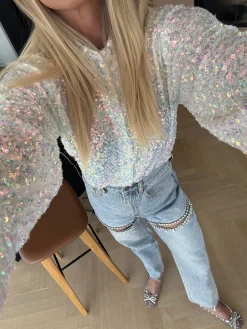 Valentin Studio Vsclassy Sequins Shirt | Blusar & Skjortor