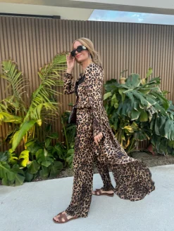 Vscomfy Leopard Pants