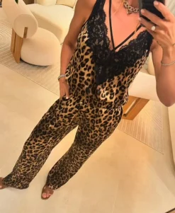 Vscomfy Leopard Pants