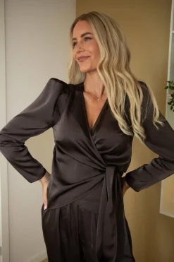 Vsjosie Blouse Heavy Satin