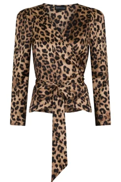 Vsjosie Leopard Blouse