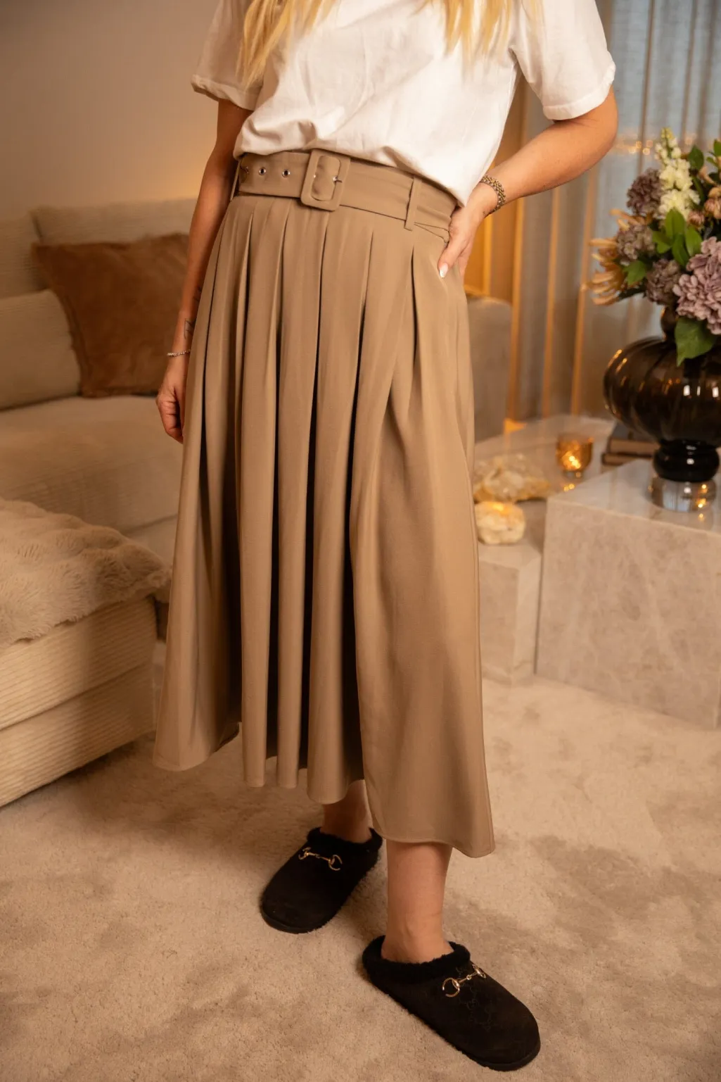 Vspleated Skirt 161569