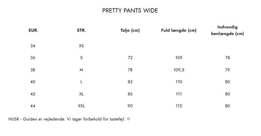 Valentin Studio Vspretty Pants Wide 163193 | Jeans, Leggings & Byxor