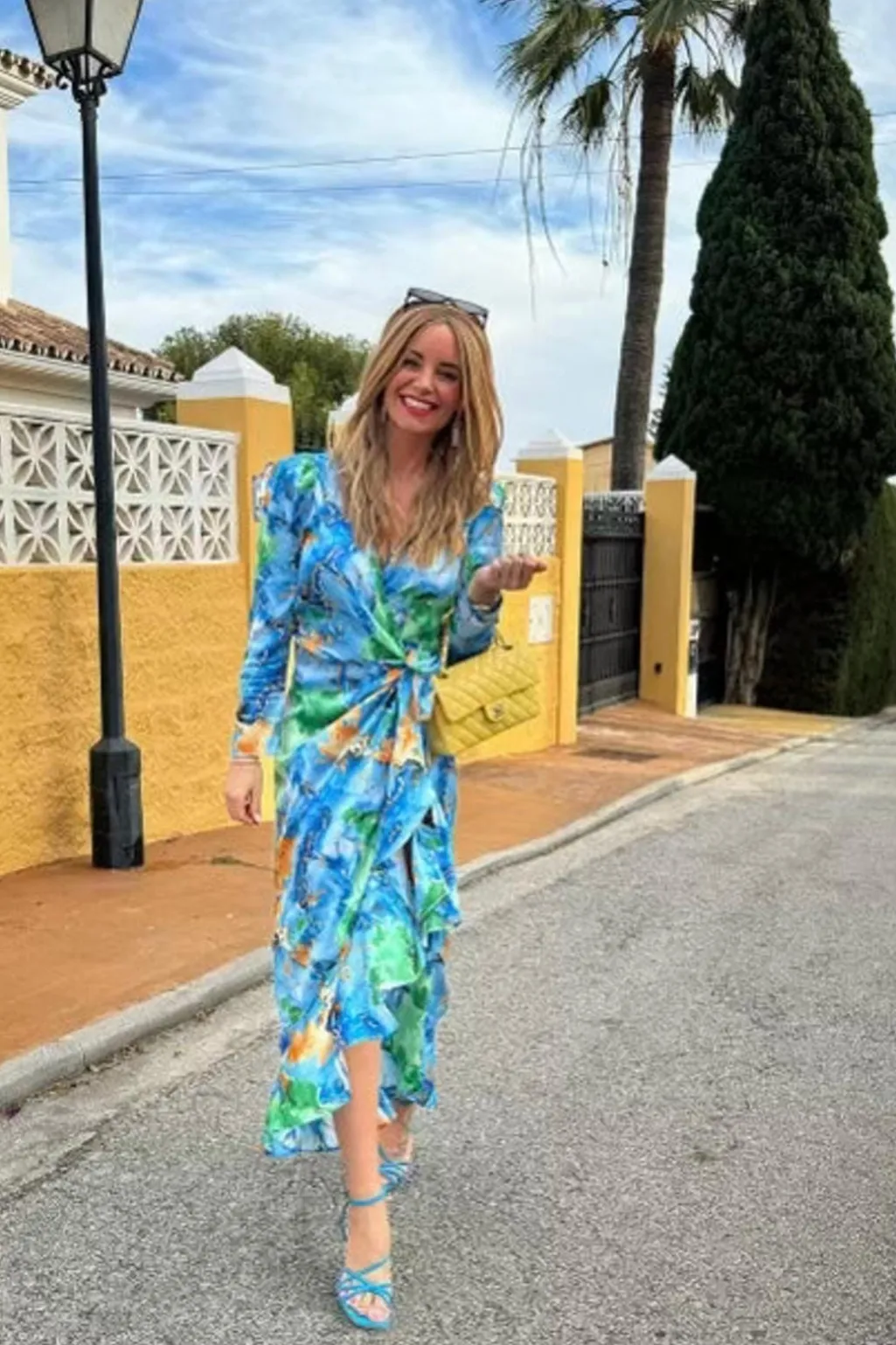 Vssenorita Watercolour Dress