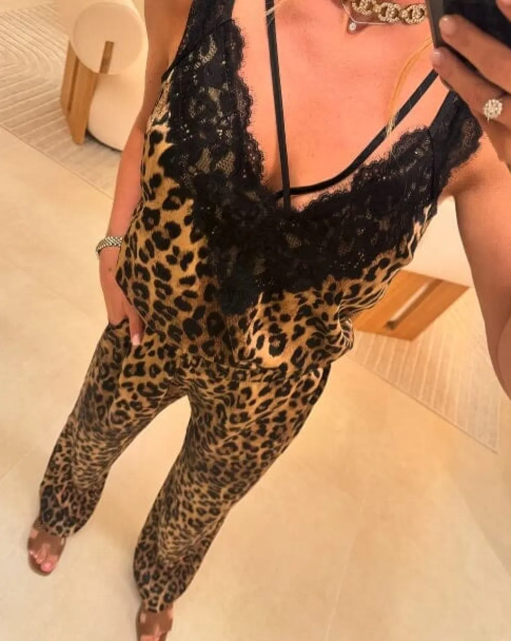 Vsstring Leopard Top