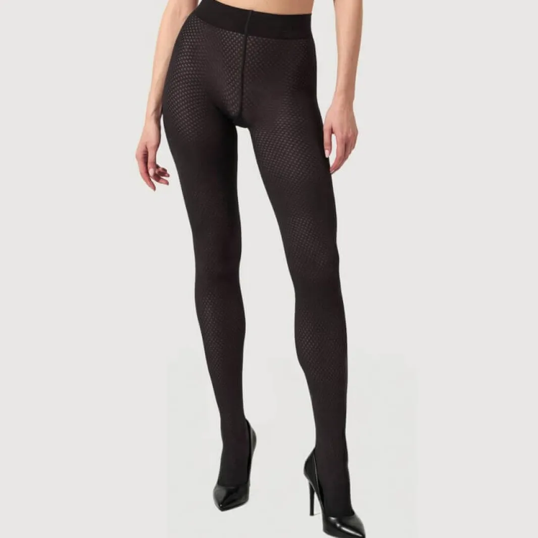 Wolford Wdcotton Dot Tight15044 | Damstrumpor & Trikåer