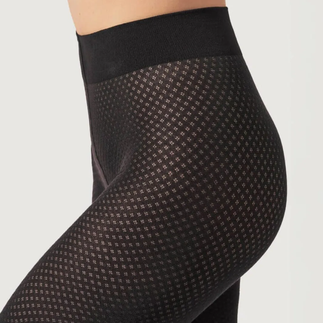 Wolford Wdcotton Dot Tight15044 | Damstrumpor & Trikåer