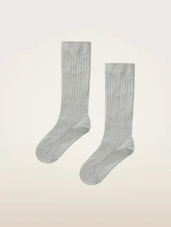 Wolford Wdshimmer Rib Knee-highs34427 | Damstrumpor & Trikåer