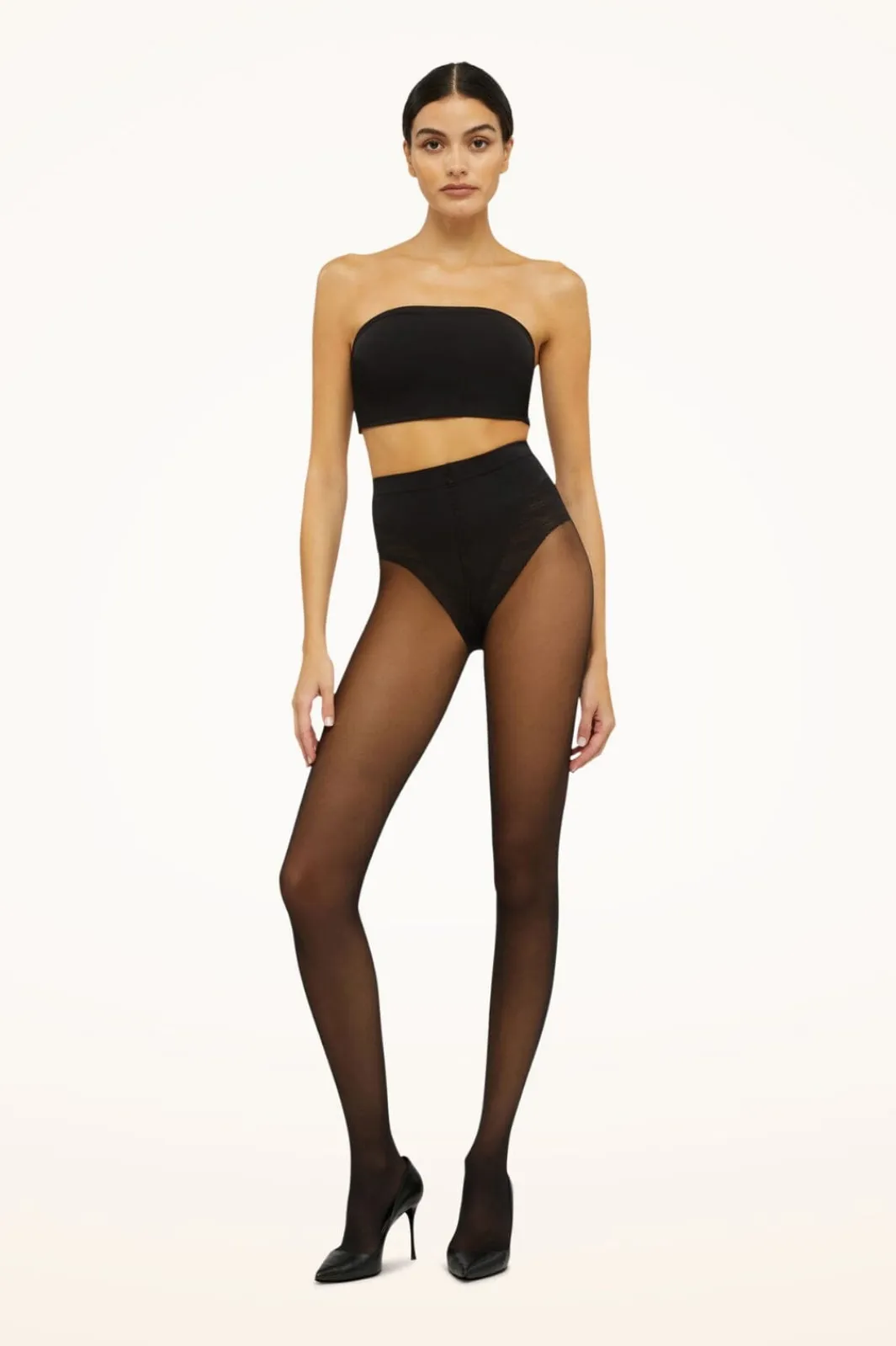 Wolford Wdtuy 20 contro top Tight | Damstrumpor & Trikåer